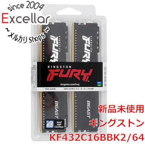 bn 17 Kingston製 KF432C16BBK2|64 DDR4 PC4-25600 32GB 2枚組