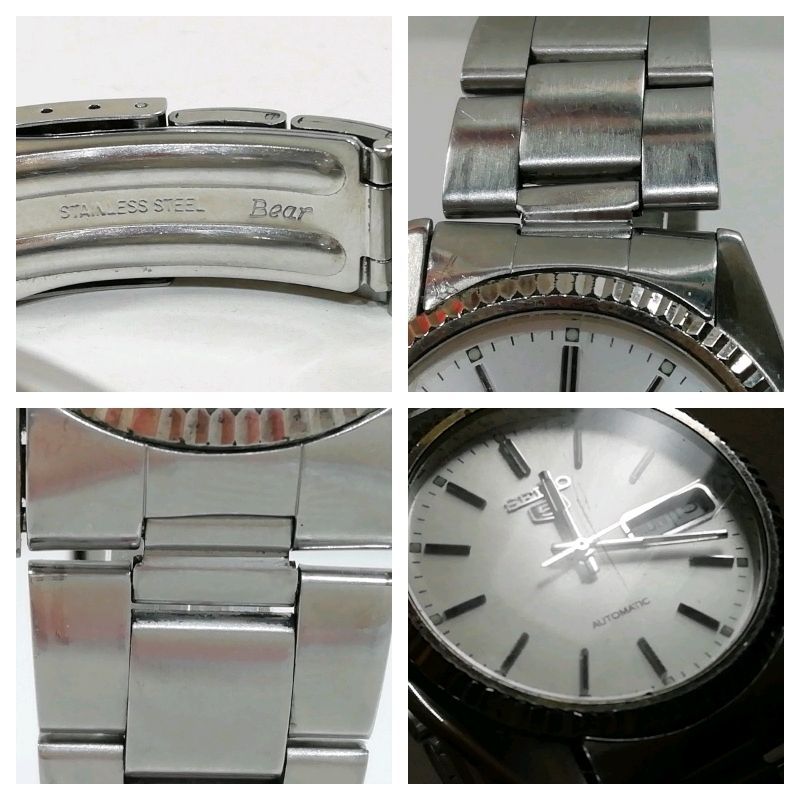 中古】SEIKO セイコー5 メンズ 自動巻き 裏スケ 7S26-0500☆ジャンク 