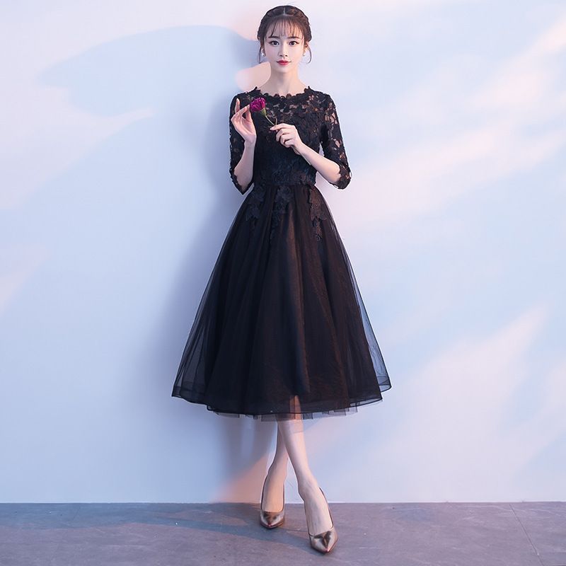 ドレス 結婚式 ワンピース ドレス パーティードレス S M L XL パーティー 謝恩会 発表会 演奏会 同窓会 成人式 フォーマル 女子会 誕生日 写真攝影 xiuhua09