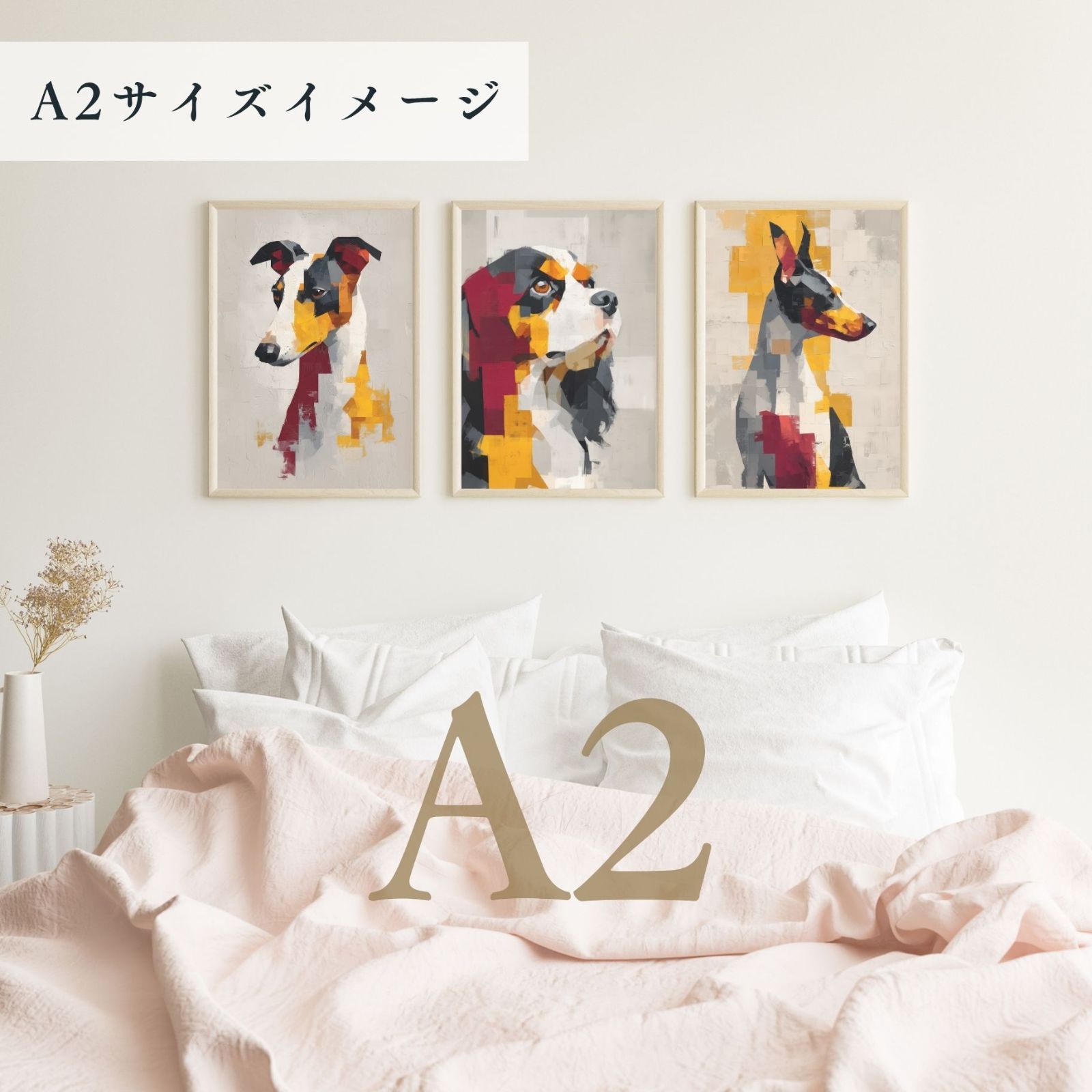 Color Symphony: Italian Greyhound Dog】イタリアングレー