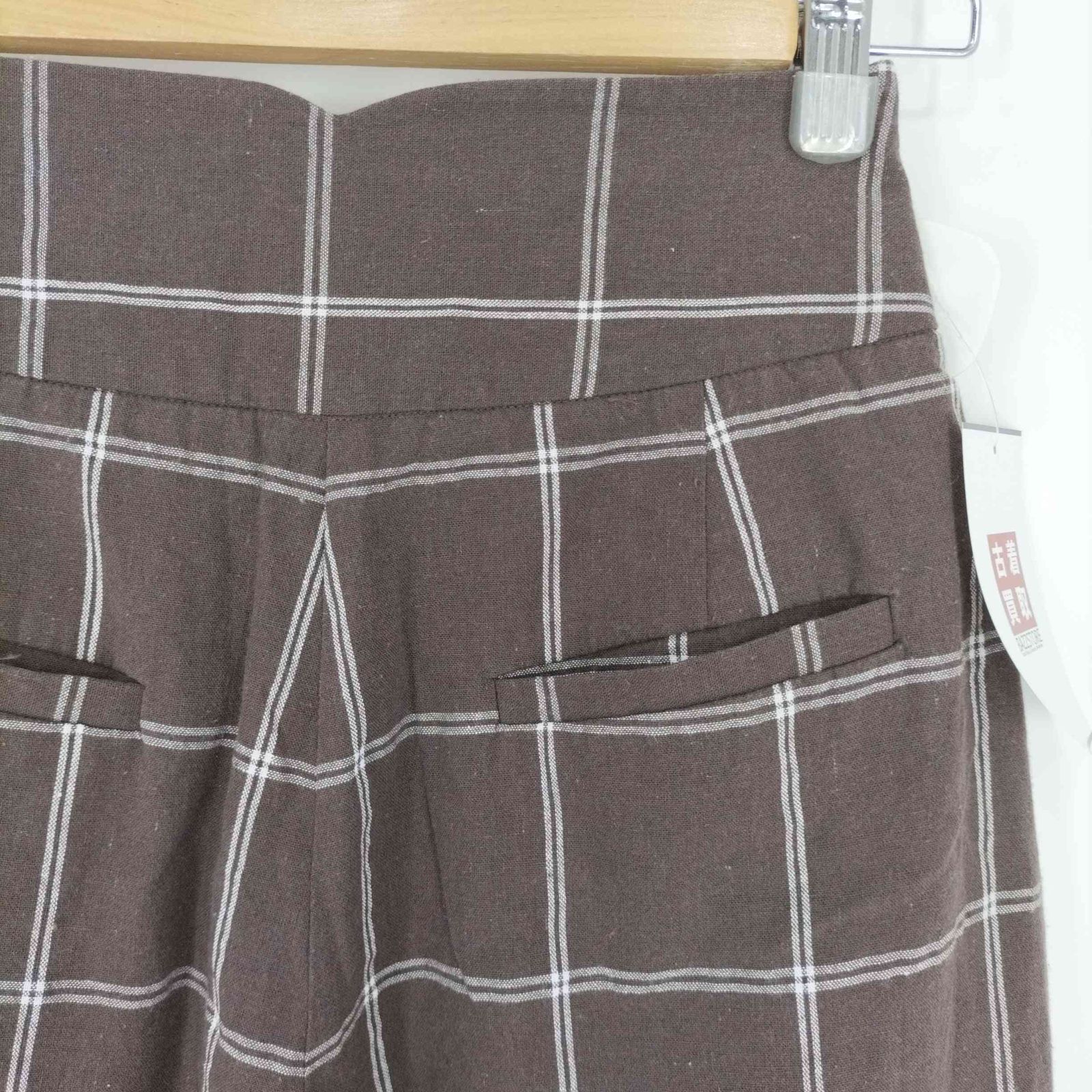 トゥデイフル TODAYFUL Highwaist Check Trousers ハイウエストチェックトラウザー レディース JPN：36 