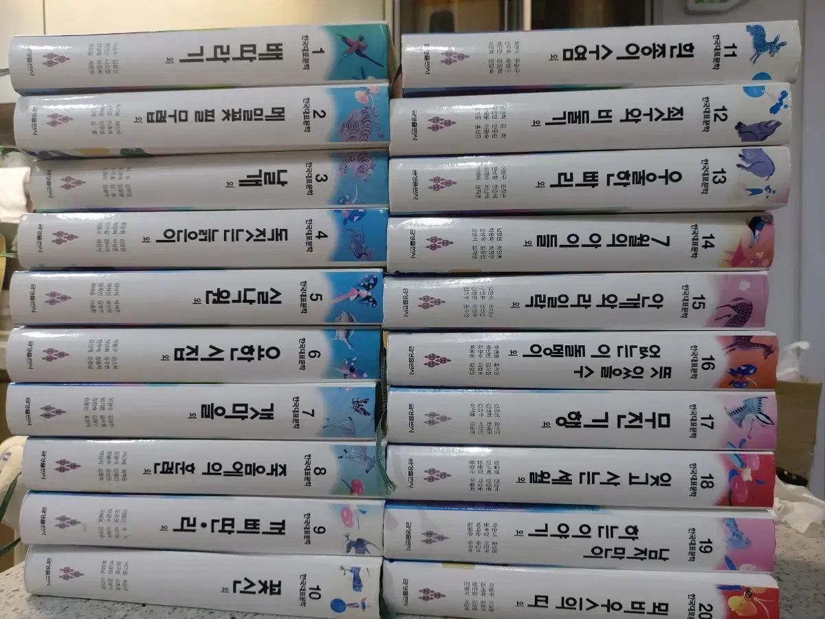 金星 韓国の主要文学 42 巻 宅配バッグ 120000