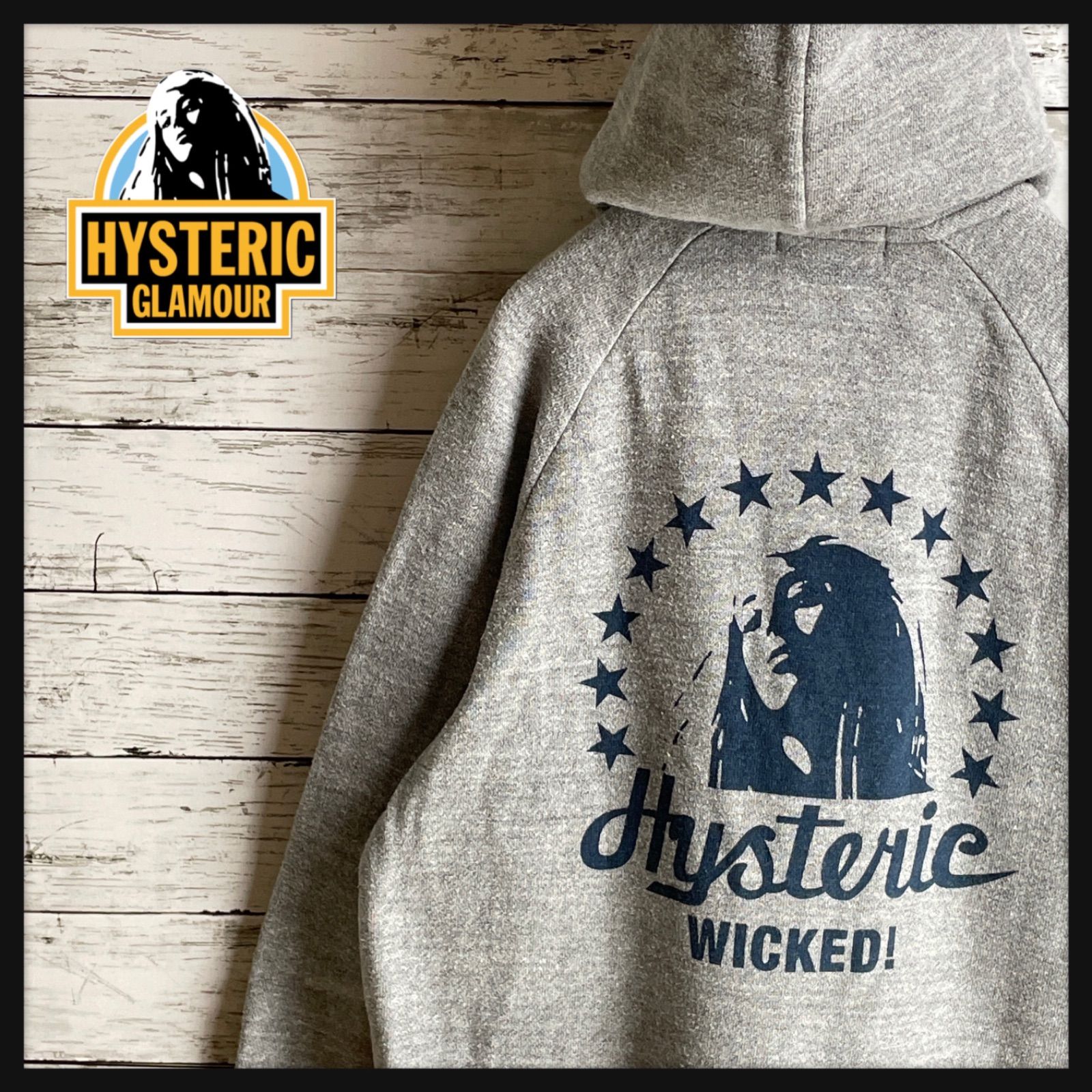 ヒステリックグラマーSHOUT IT OUT LOUD! ヒスガール パーカー ヒステリックグラマーSHOUT IT OUT LOUD! ヒスガール パーカー