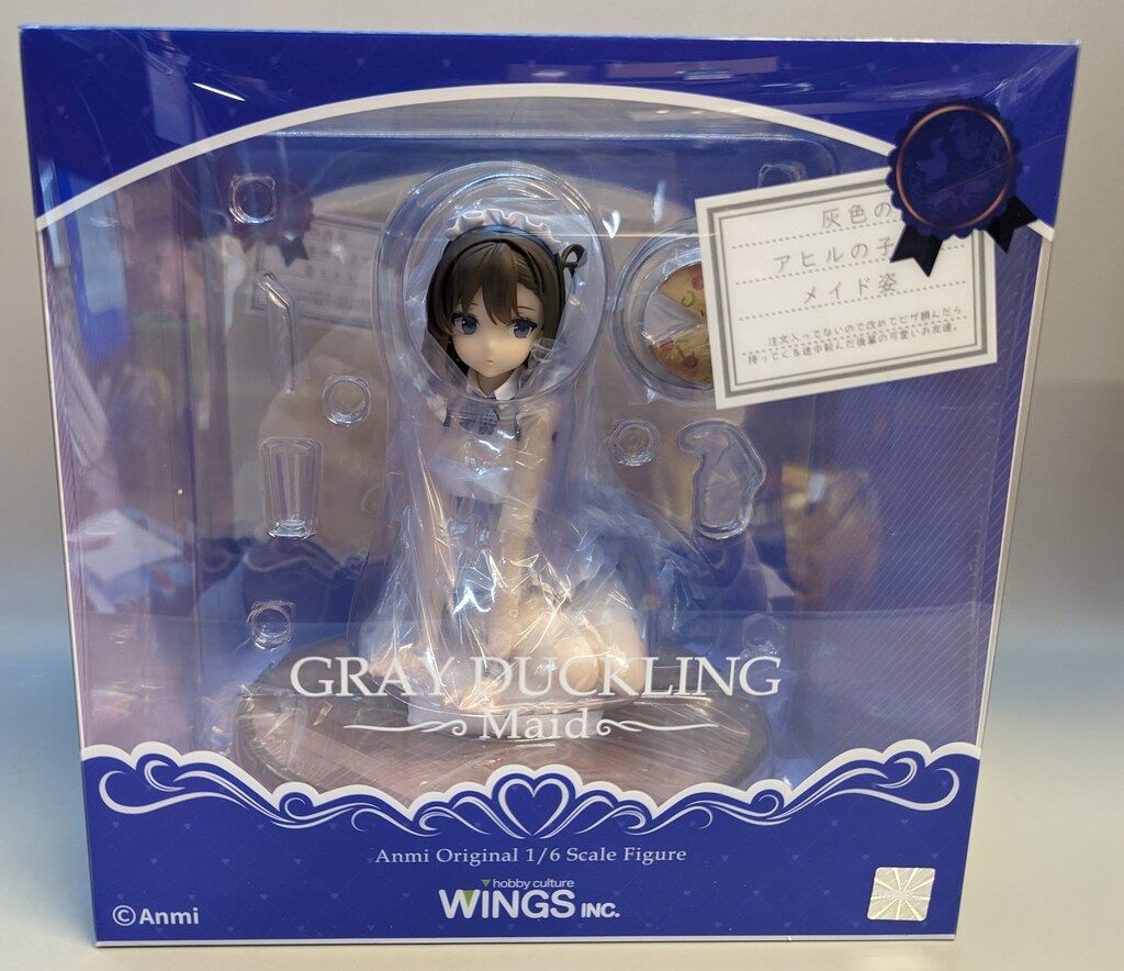 WINGS inc./東京フィギュア Anmi 灰色アヒルの子メイド姿 PVC