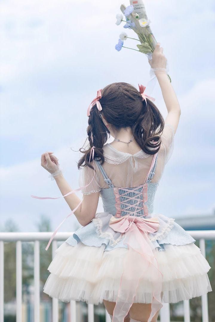 オリジナルロリータ洋服コスプレワンピース コスプレ ドレス lolita オリジナル 洋服 ロリータ ワンピース