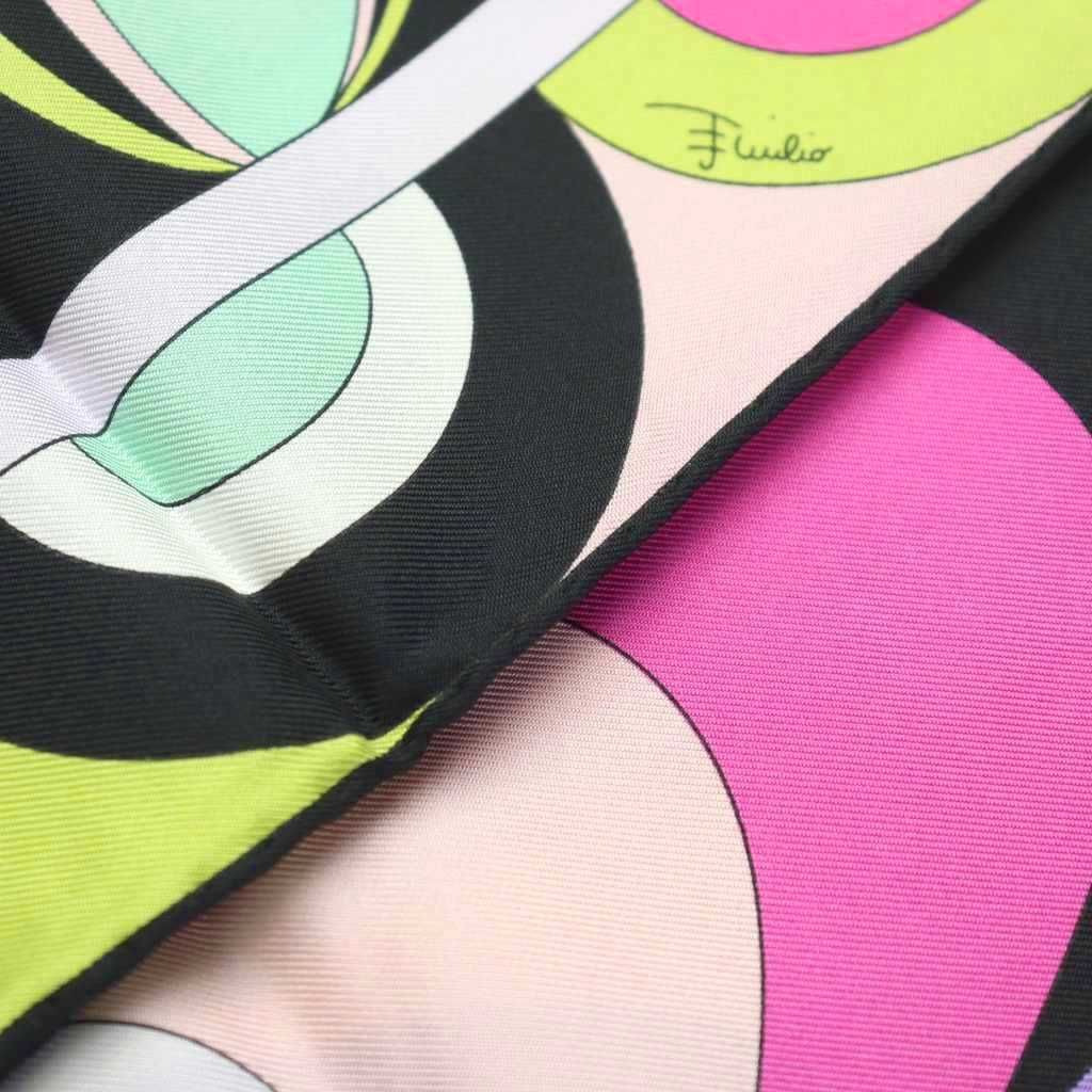 レア【新品】エルメス マルチチャーム カレ100 ブルー シルクモスリン