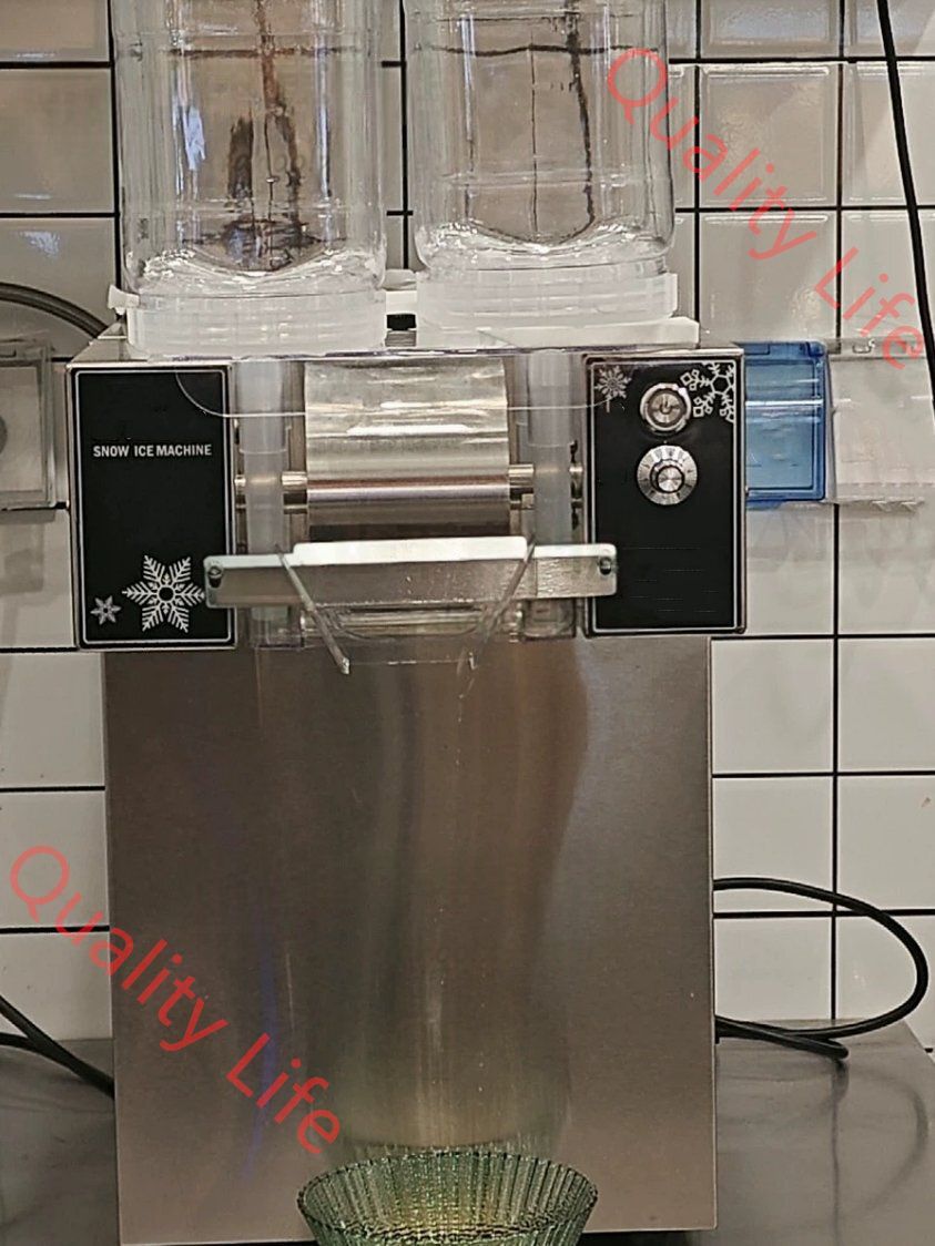 電動 氷のいらないかき氷ピンス機 糸ピンス かき氷機 混合味の氷を作 220kg|日 業務用 単相 1 0０V