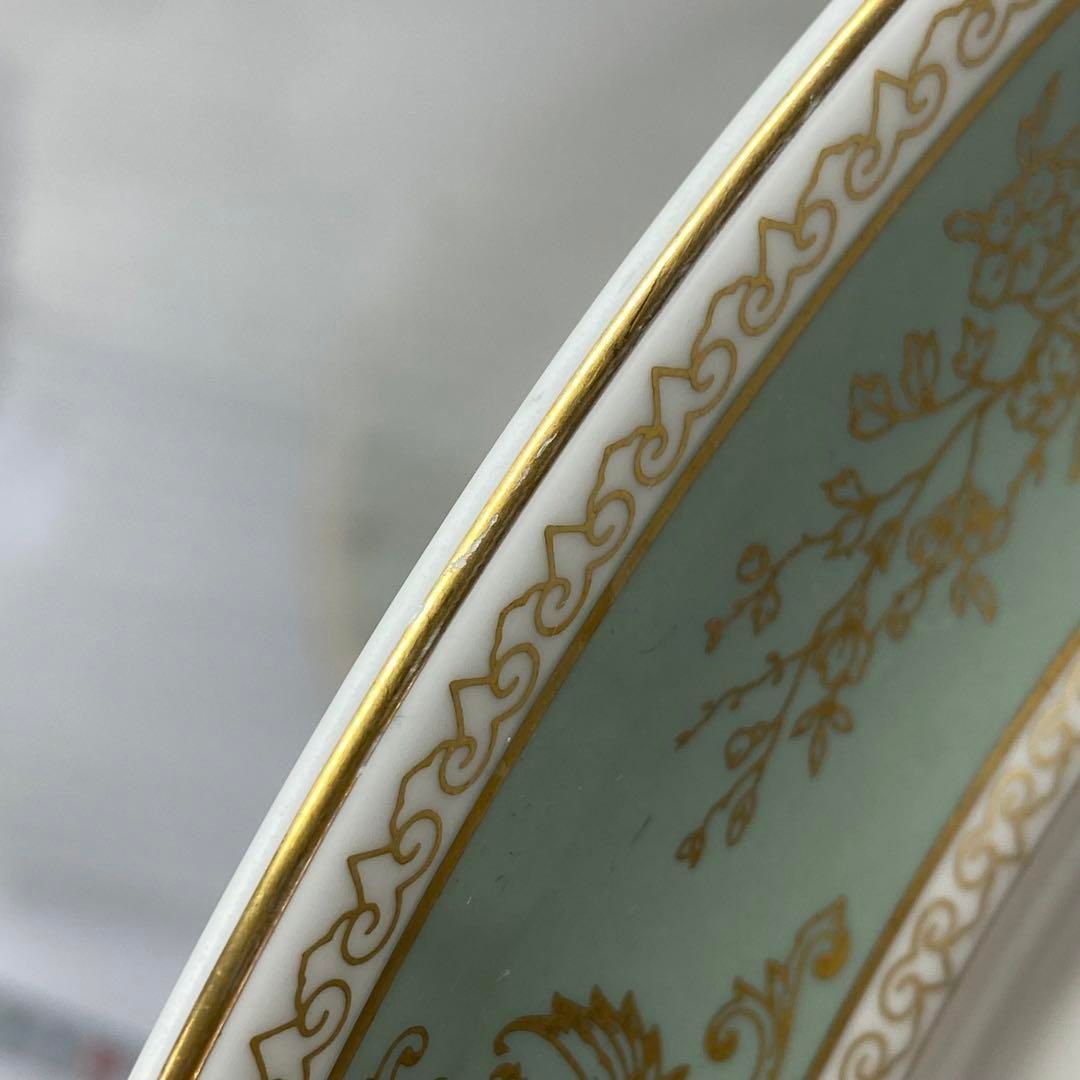 洋3ウェッジウッドコロンビアセージグリーン オーバルプレート4枚 SKLAD-KIRPICHA_RU