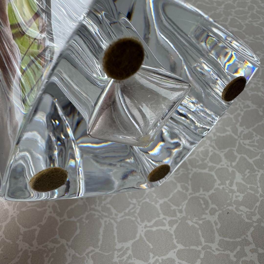 バカラ　BACCARAT 花瓶　ハート　心　フラワーベース バカラ BACCARAT 花瓶 ハート 心 フラワーベース - メルカリ