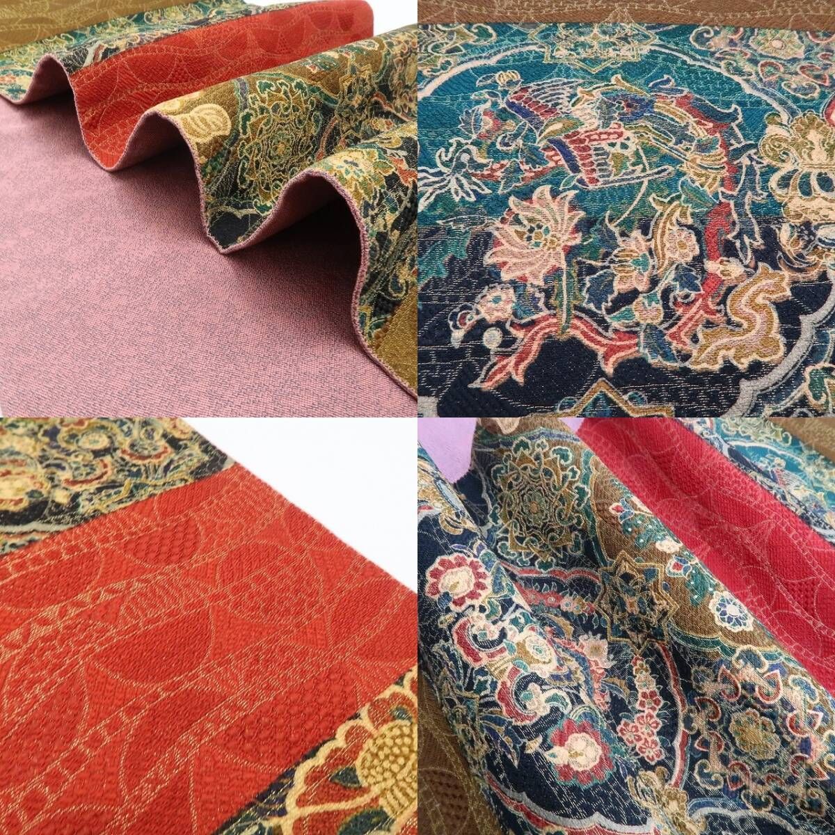 前田仁仙 更紗 袋帯 未使用品 全通柄 正絹 楽天市場】【新古品】 袋帯 前田仁仙 作家物 正絹 全通 京摺り友禅 本