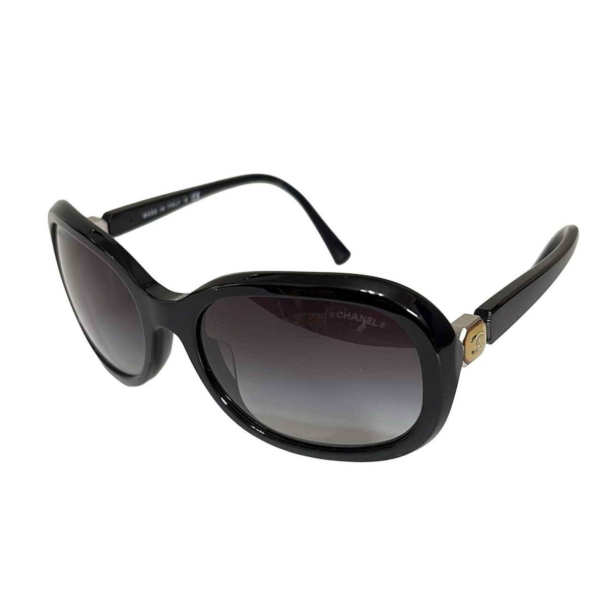 CHANEL/シャネル サングラス 5286-A CHANEL(シャネル) サングラス美品 - 5286-A 黒×シルバー - メルカリ