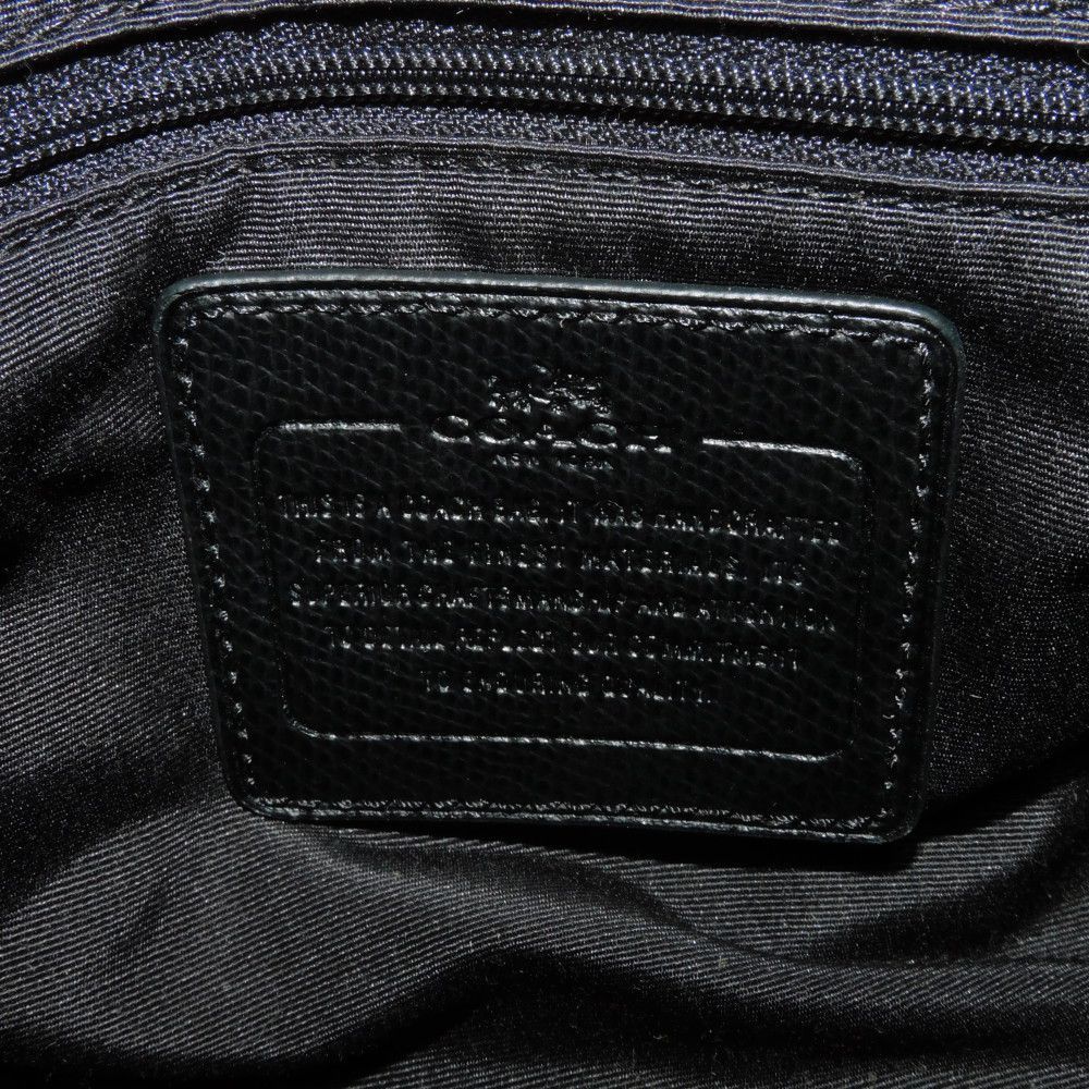 COACH コーチ ベネット ベビー サッチェル クロス グレイン 2WAY  