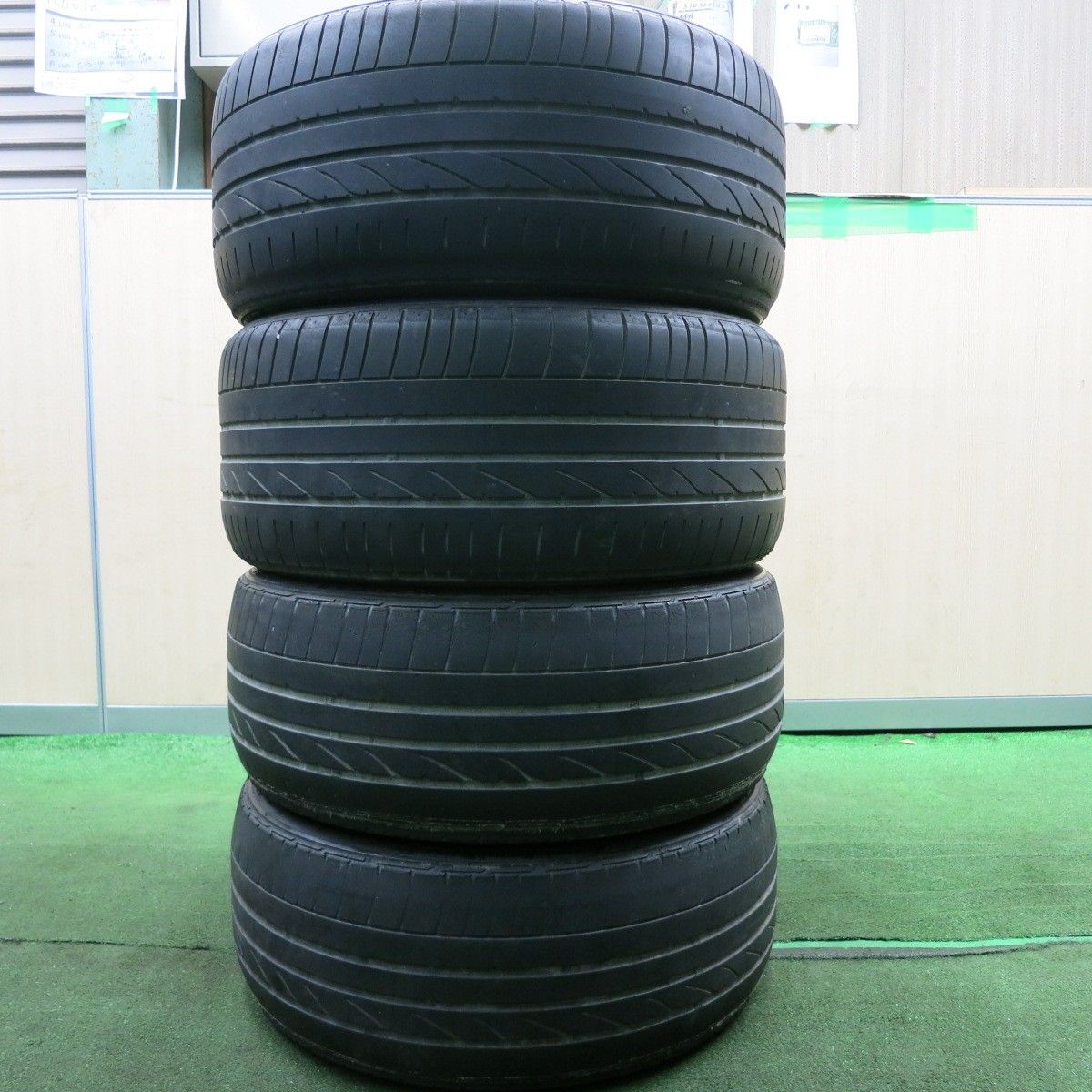 送料無料* 4本価格☆BMW 3シリーズ E90 Mスポーツ 純正 225/45R17 255 