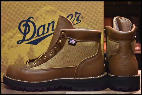 8.5EE 箱付 DEAD 白タグ】Danner ダナーライト 30420X 茶 ブラウン