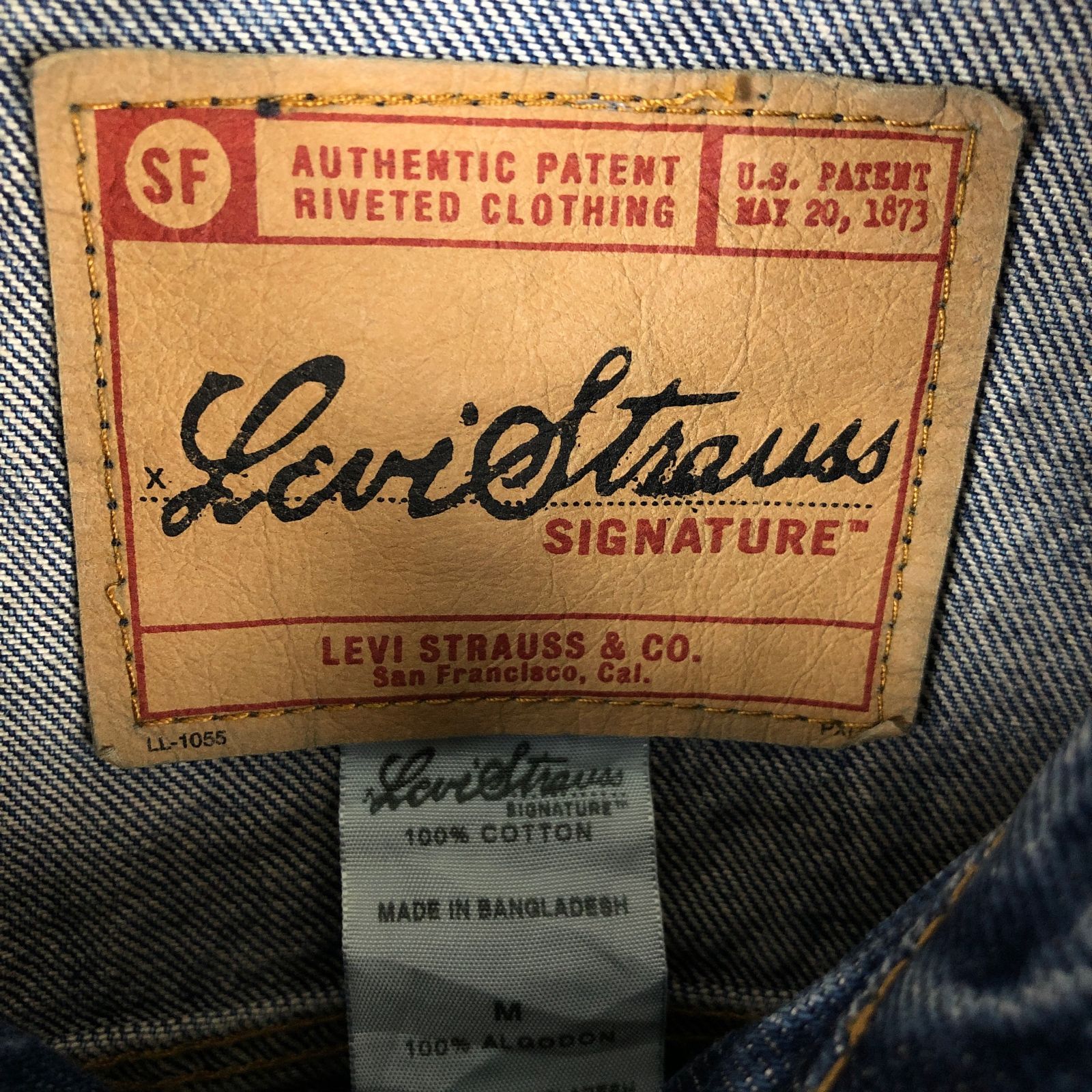 LEVI'S リーバイス デニムジャケット USA ワッペン イーグル L - メルカリ