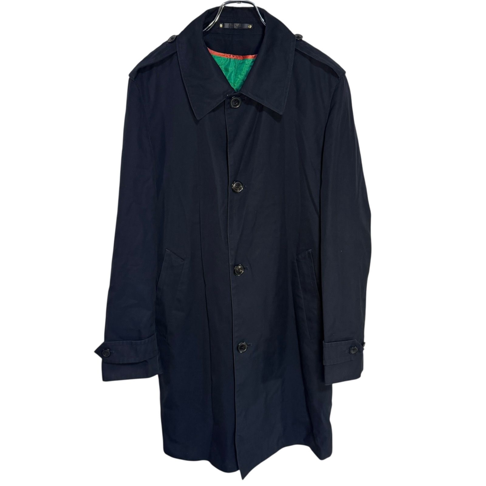 メンズ　Paul Smith 　ポールスミス　ライナー付き　トレンチコート　Lサイズ　ネイビー　紺　春秋冬　2WAY Paul Smith ポールスミス ライナー付きコート pp-ks-64899 サイズM