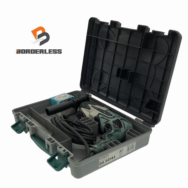 品 HITACHI 日立工機 100V 24mm ロータリハンマドリル DH24PB3 本体 パーツ ケース 穴あけ 穿孔 破砕 斫り|ハツリ|はつり
