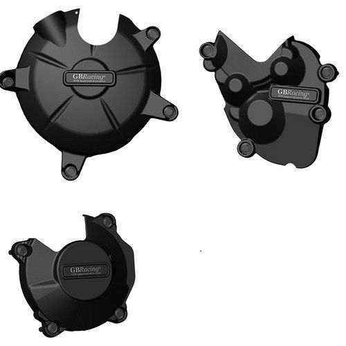 GBRacing / ジービーレーシング  u0026 KIT エンジンカバーセット | EC-ZX6-2009-SET-GBR