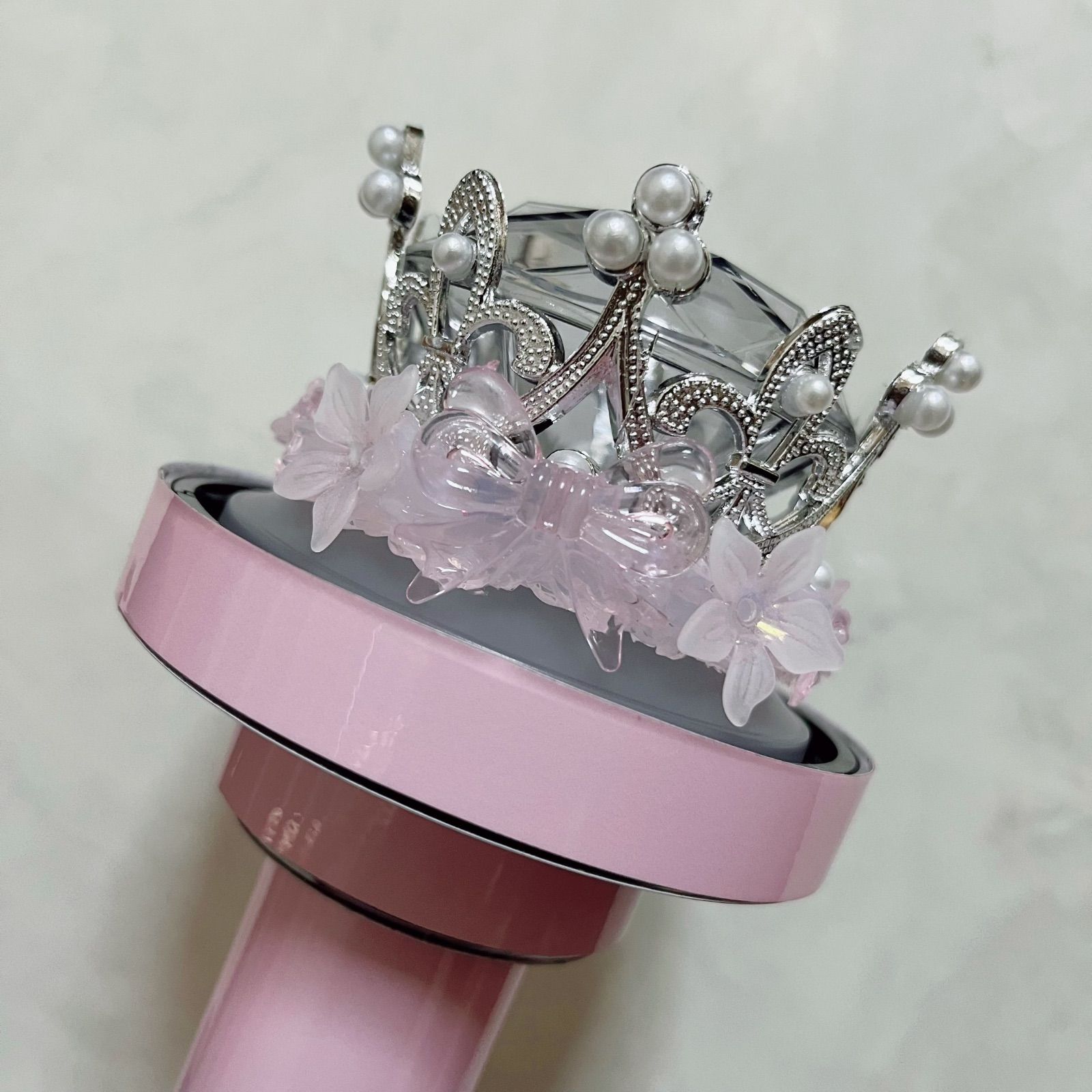 SEVENTEEN セブチ carat棒 カラット棒 ティアラ クラウン デコ リボン