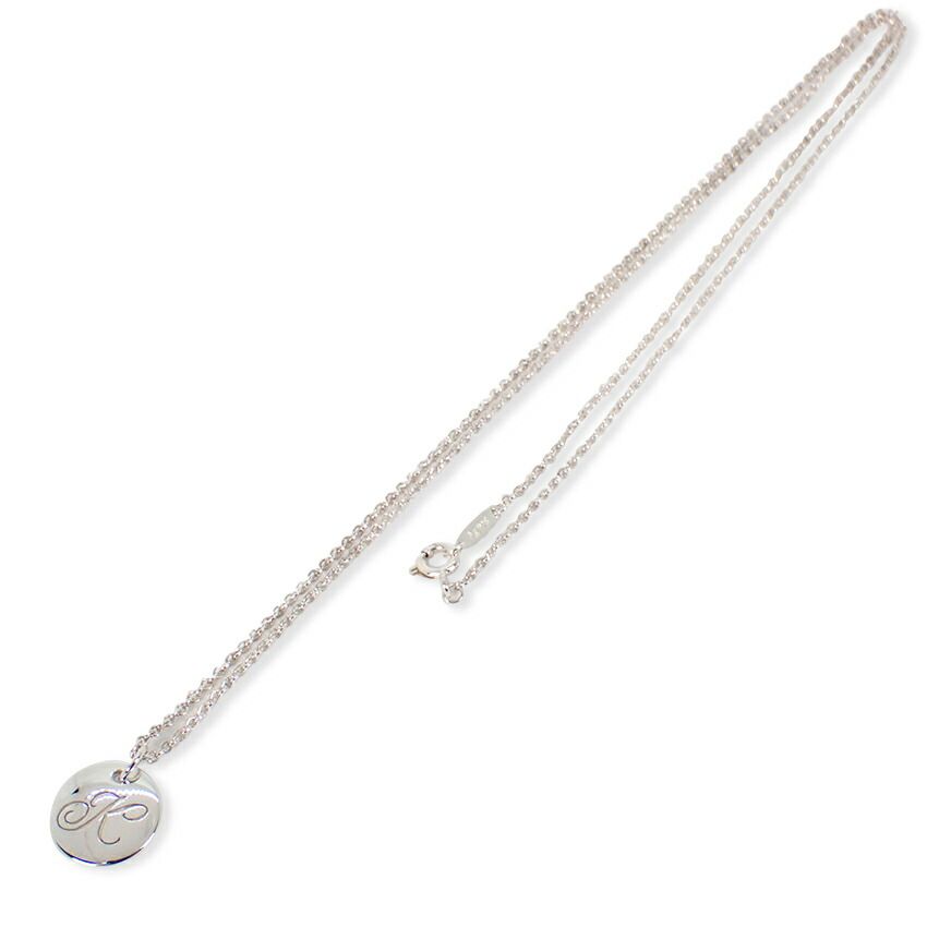 だ*ん様 ティファニー　イニシャル　K　ネックレス　SILVER 925　ペンダ だ*ん様 ティファニー イニシャル K ネックレス SILVER 925