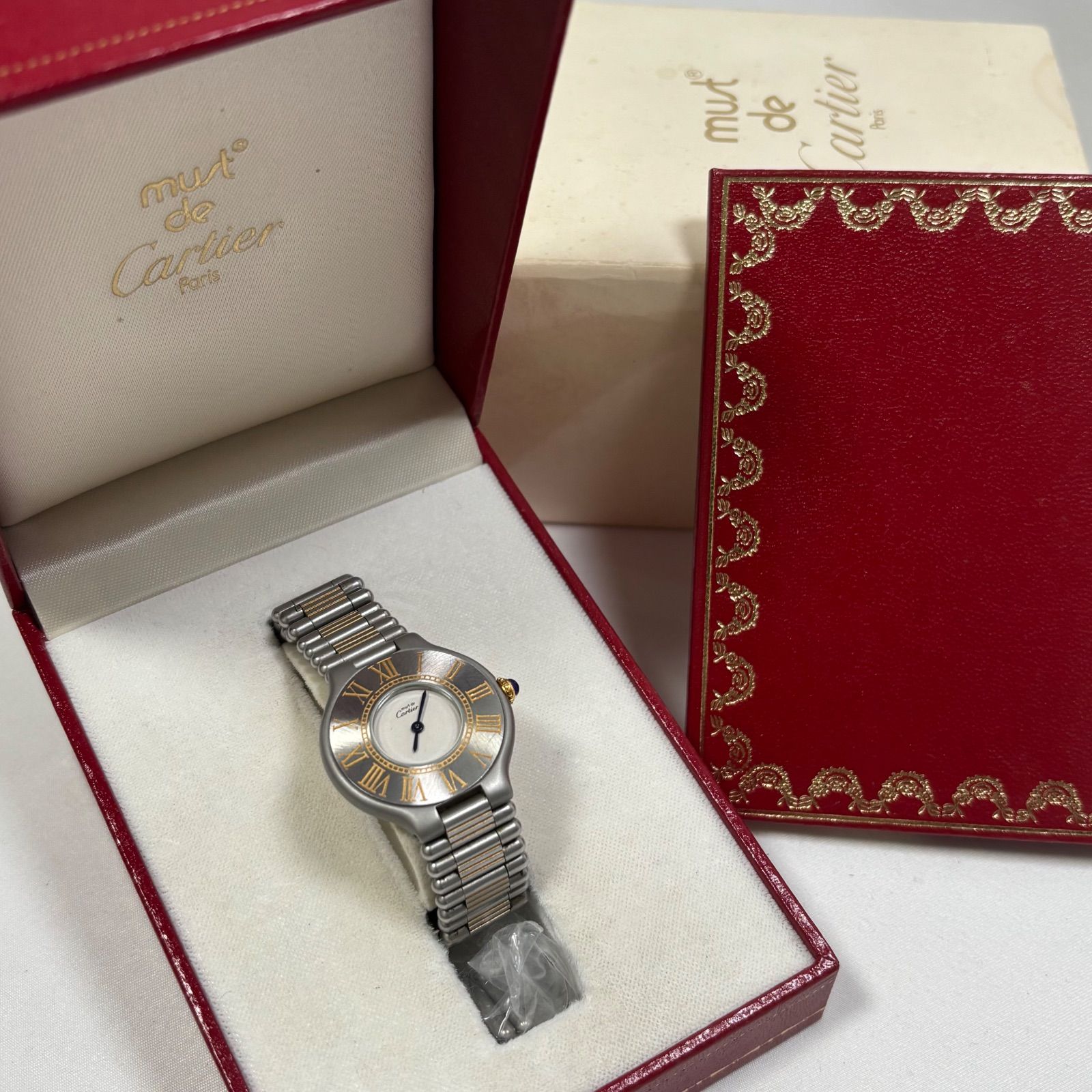 送料無料】Cartier/カルティエ/マスト21/クォーツ腕時計