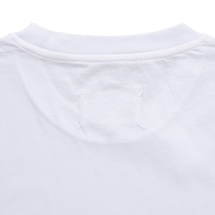 Maison Margiela メゾン マルジェラ T-Shirt S30GC0702 S22533 100 メンズ 半袖 Tシャツ トップス  カットソー クルーネック ロゴ ホワイト