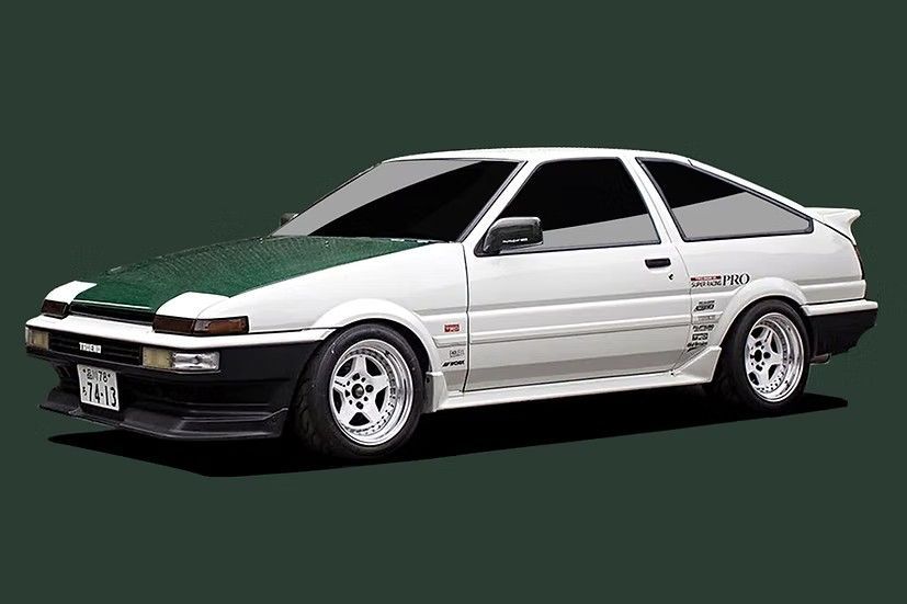 ZoomOn Z100 1|24 トヨタ AE86 ドリフトキングバージョン パーツセット