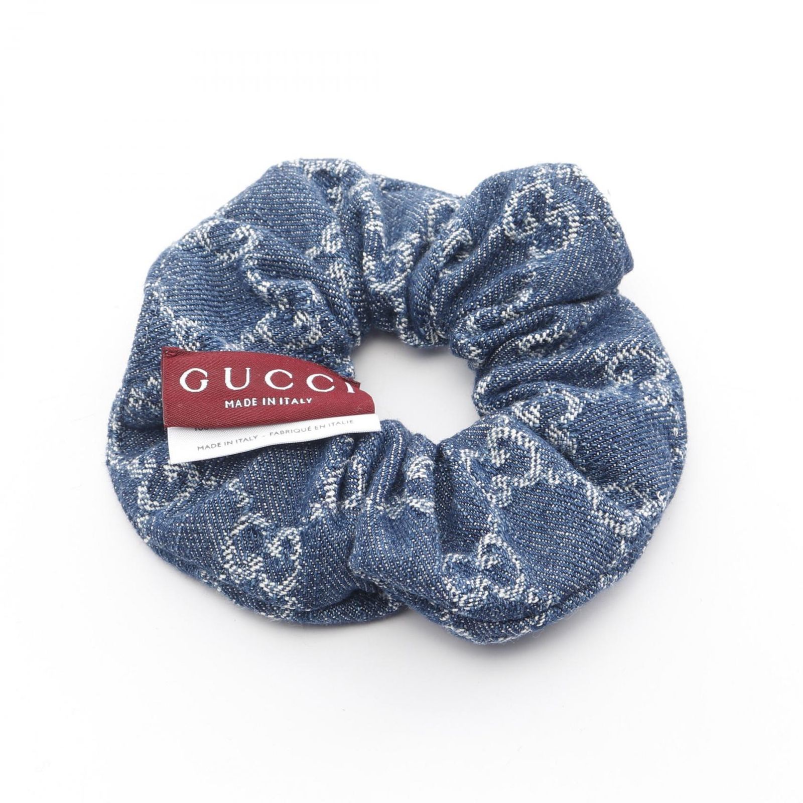 グッチ GUCCI GGデニム シュシュ 8102043GAOI4068 デニムブルー