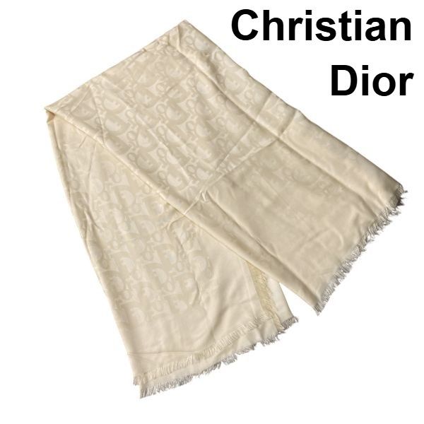 ○ クリスチャンディオール Christian Dior ショール ストール  