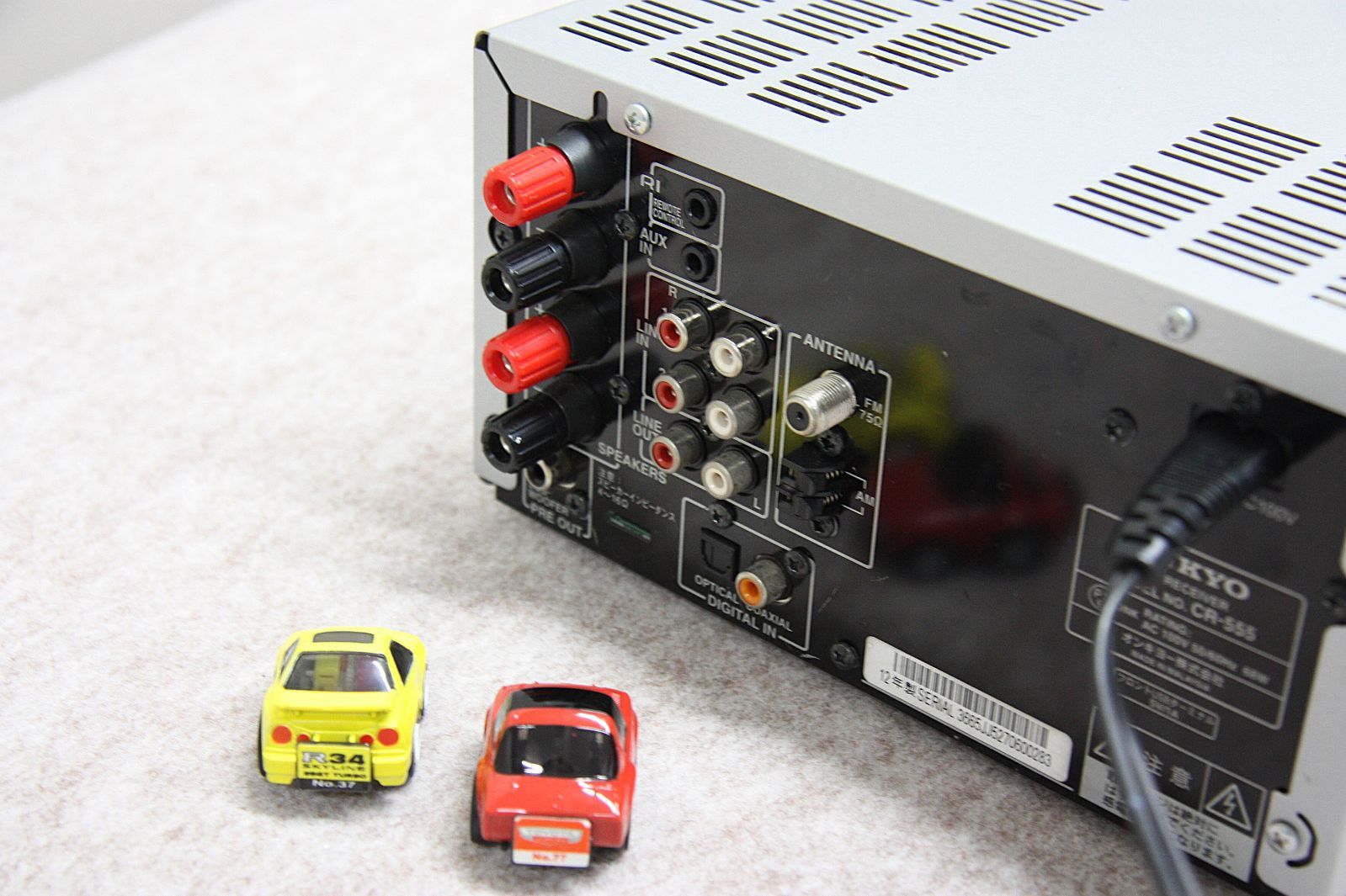 □□ ONKYO CR-555 CDレシーバー USB付き 2012年製