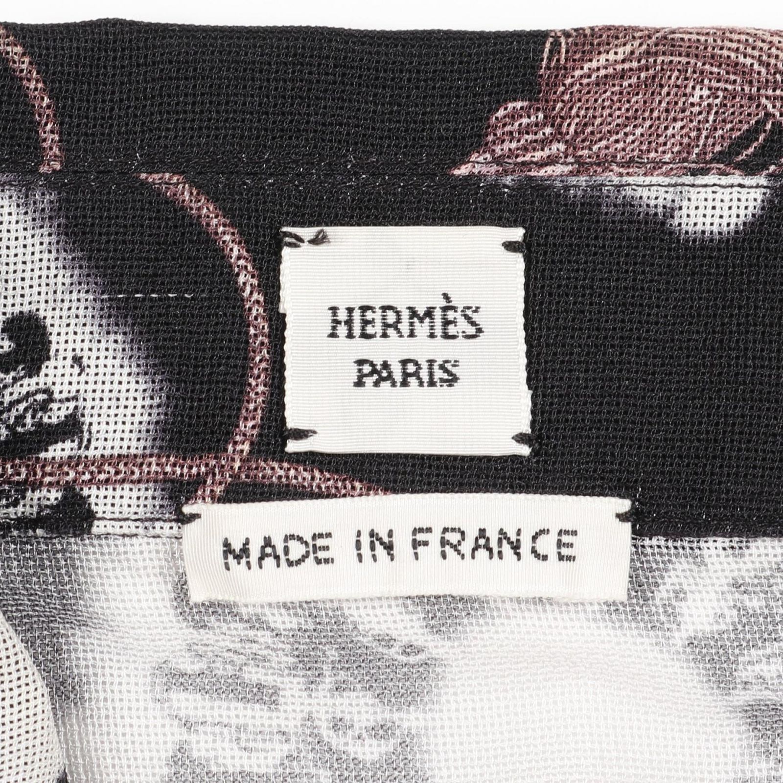  エルメス HERMES シルク シャツ レディース C その他 トップス