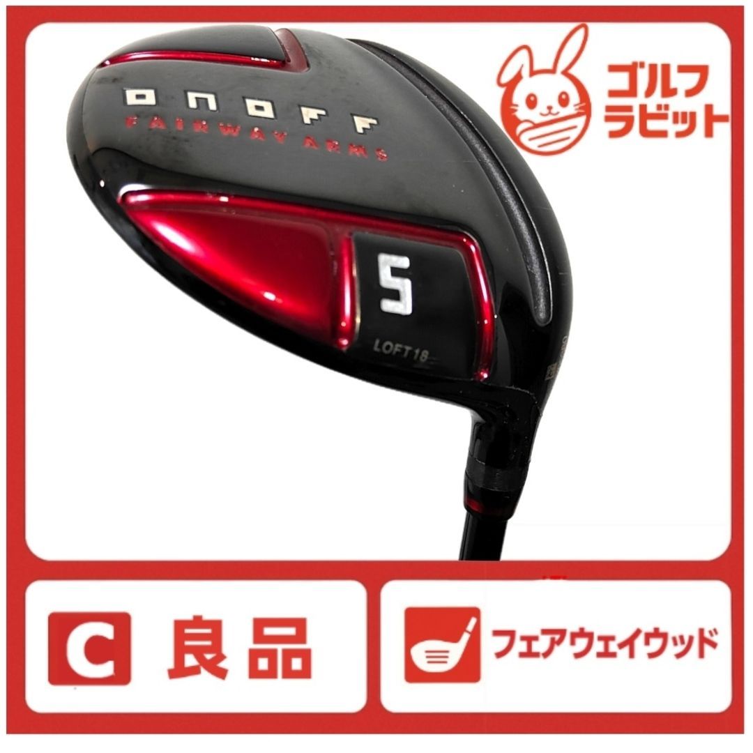 ONOFF AKA フェアウェイウッド 5W LOFT18 ONOFF（オノフ） アカ FW ARMS AKA ゴルフ フェアウェイウッド SMOOTH