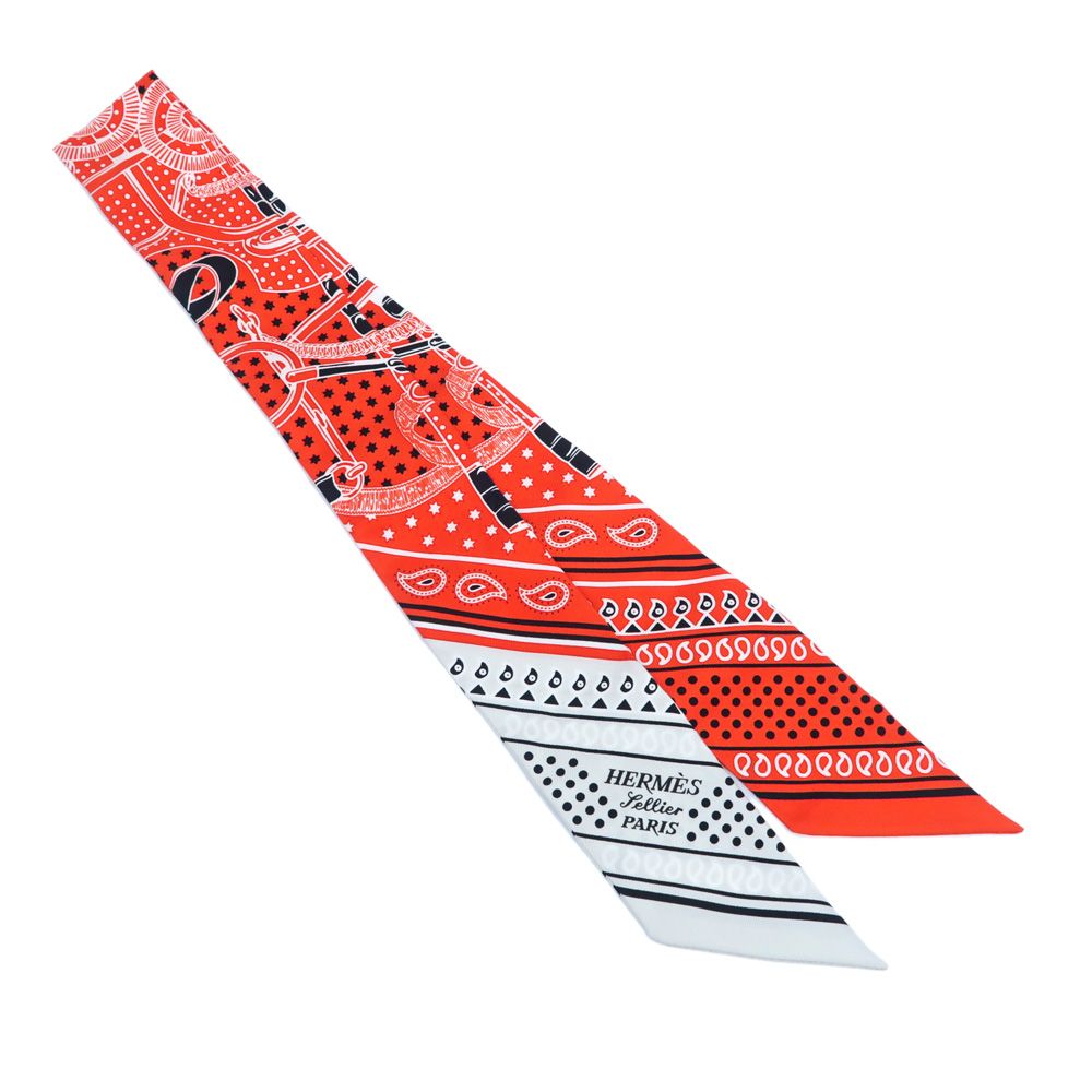 名東】エルメス ツイリー EPERON D OR BANDANA エプロンドール
