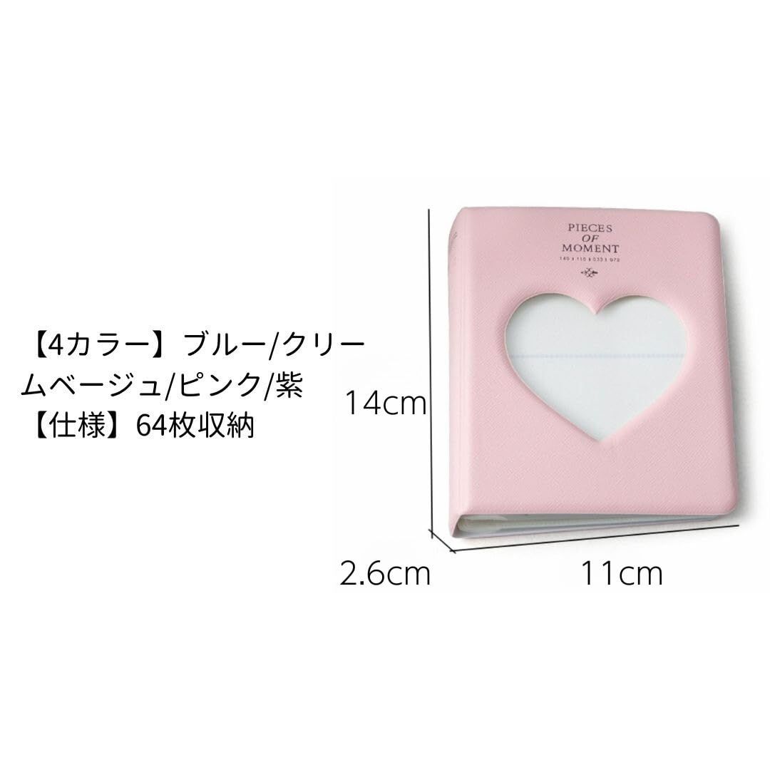 手帳 写真 クリアファイル 韓国 シンプル トレカ カードケース