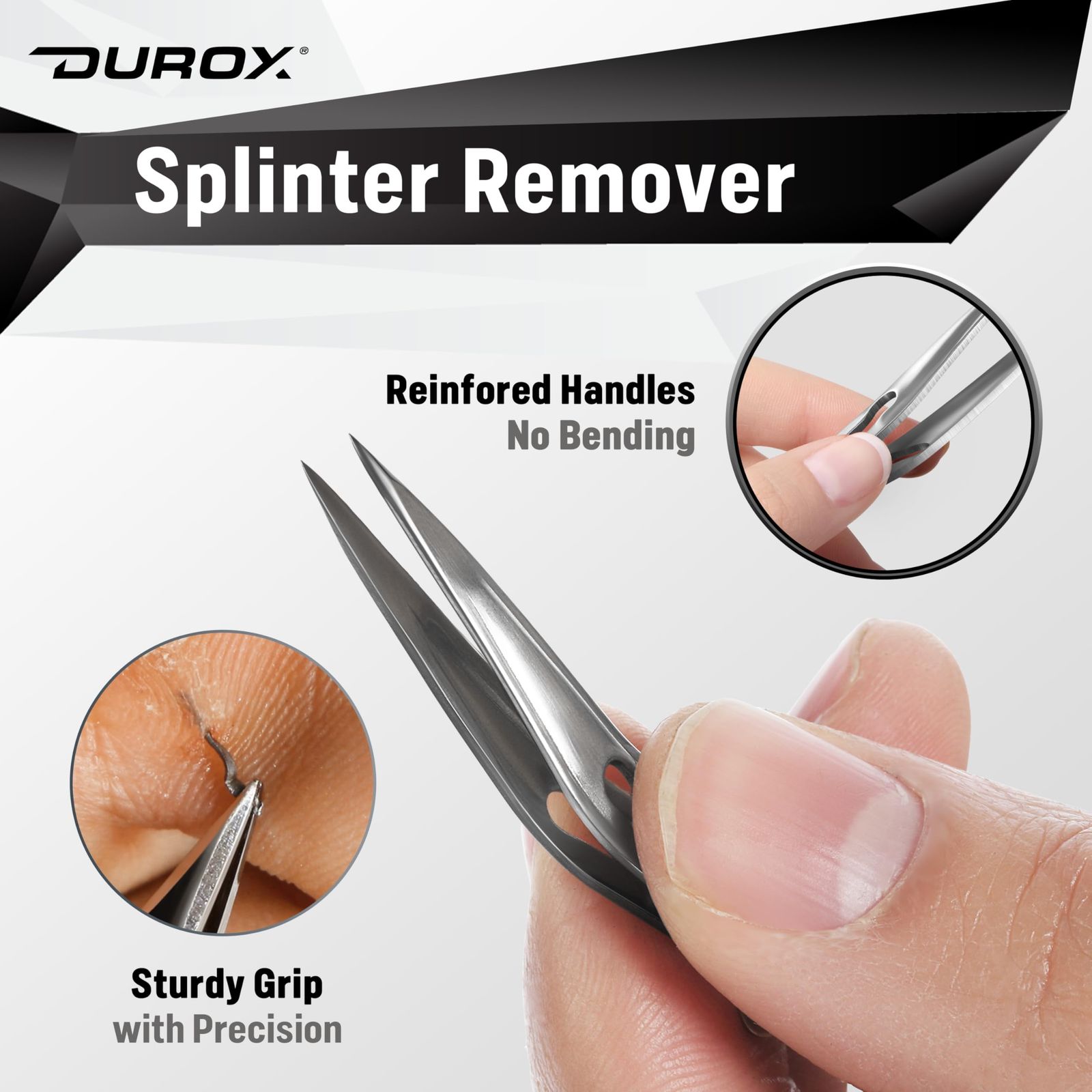 ♡official⭐︎トゲトゲ様☆ご確認用☆ DUROX トゲ抜きピンセット 棘抜き・刺抜き専用 キーホルダー付き