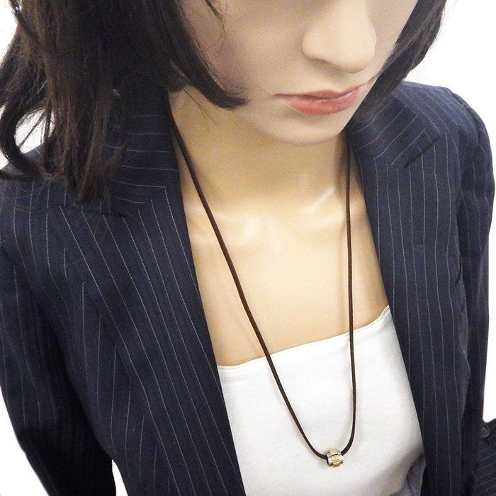 カルティエ Cartier ペンダントトップ サントス100 K18YG SS