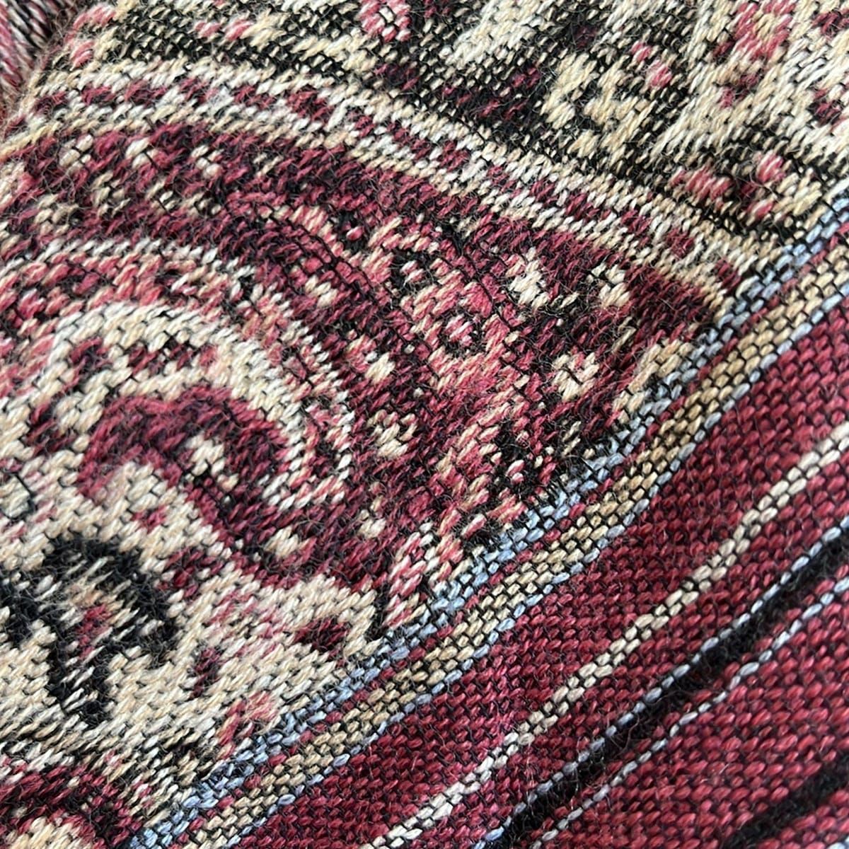 ETRO(エトロ) ポンチョ レディース - ボルドー×ライトグレー