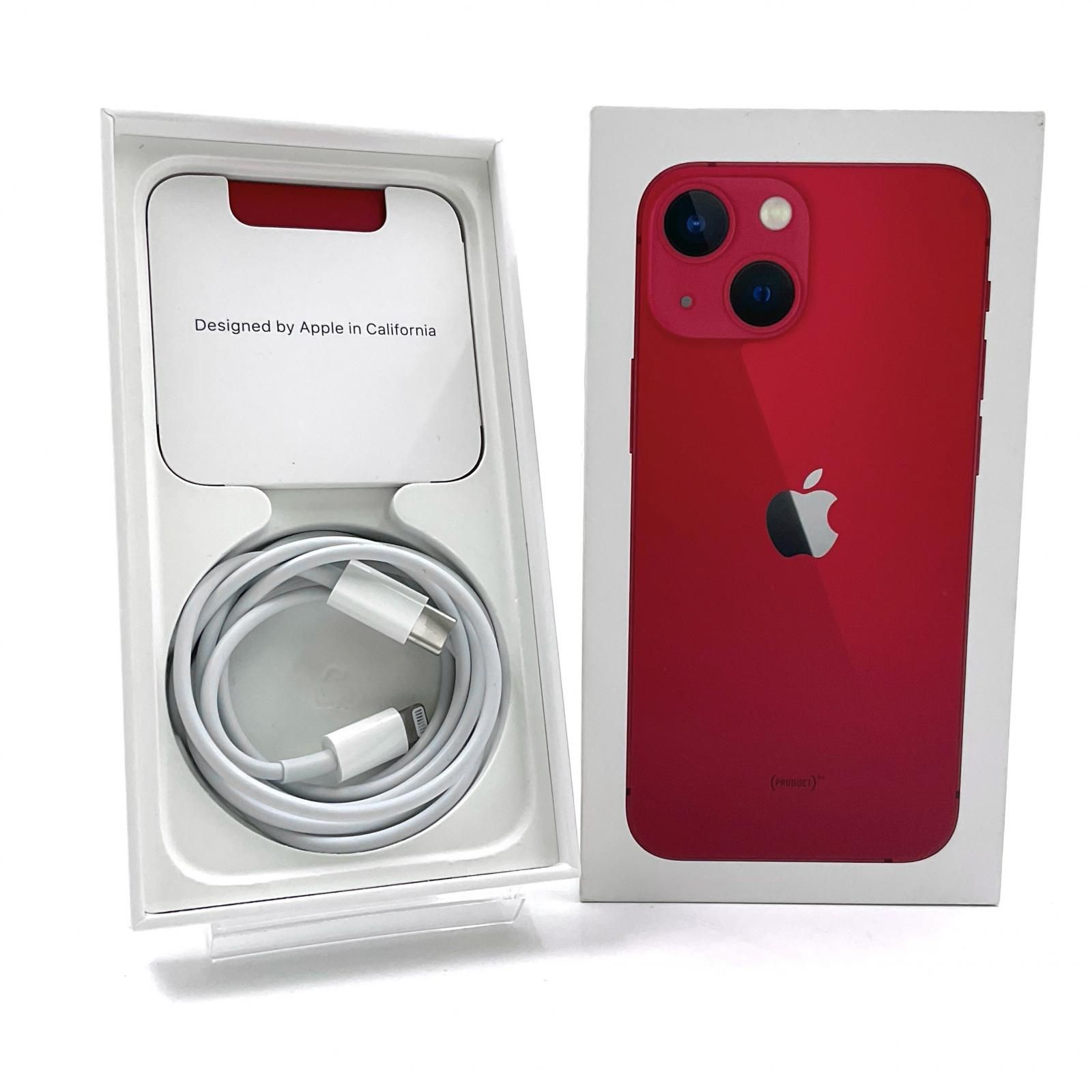 iPhone 13 mini 256GB (PRODUCT)RED Softbank 白ロム 動作確認済