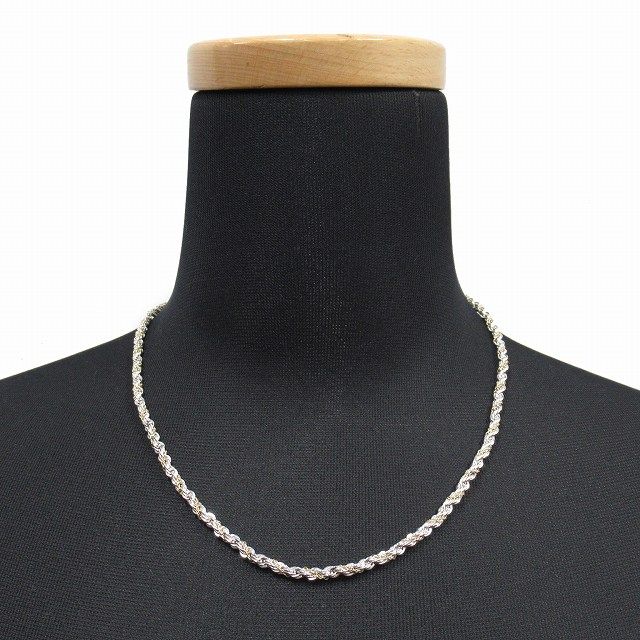 オールドティファニー ツイスト ロープ チェーン ネックレス コンビ v163e VINTAGE】TIFFANY&Co. ティファニー ツイスト ロープ ネックレス