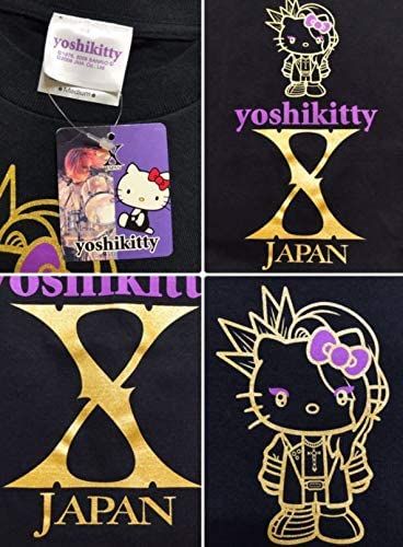 yoshikitty X JAPAN Tシャツ XL X japan YOSHIKI x Sanrio Hello Kitty collaboration