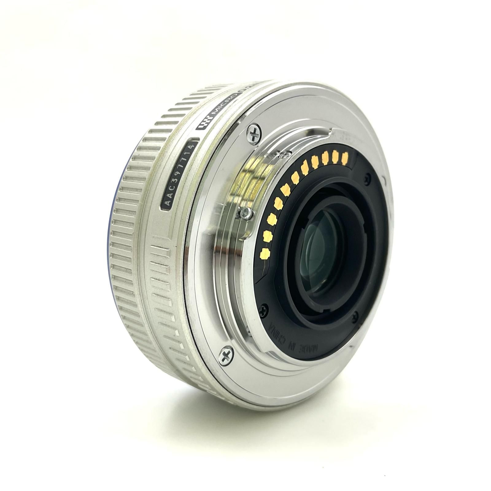 OLYMPUS M.ZUIKO DIGITAL 17mm F2.8 シルバー 美品 動作確認済