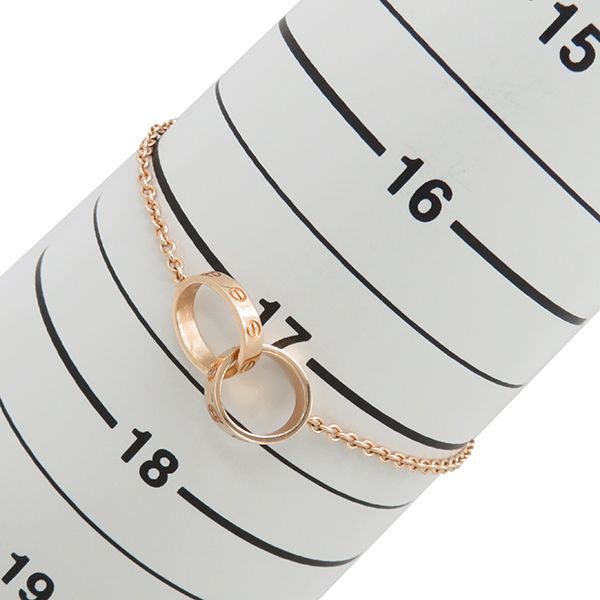 Cartier カルティエ ベビーラブ ブレスレット Au750 K18 PG ピンク