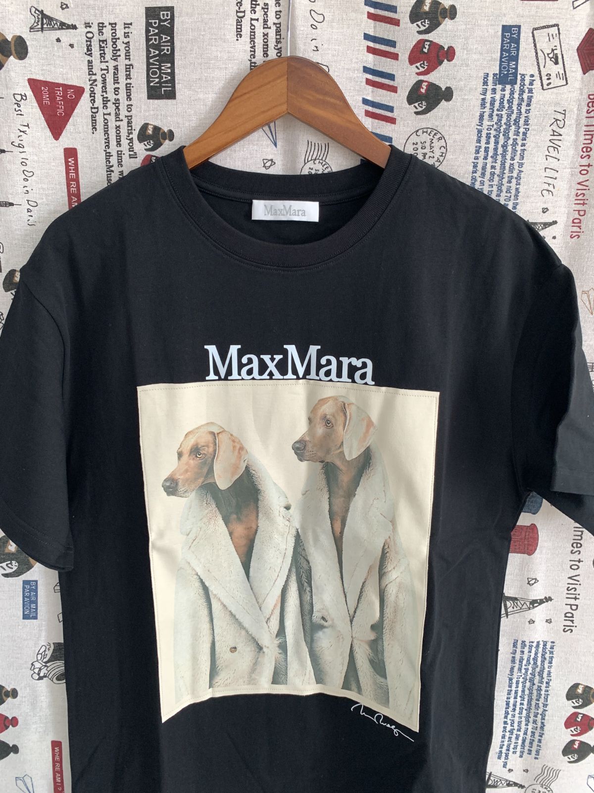 Max Mara Tシャツ TACCO ロゴ 半袖 M マックスマーラ MAX MARA Tシャツ TACCO ロゴ 半袖 新作 (Max