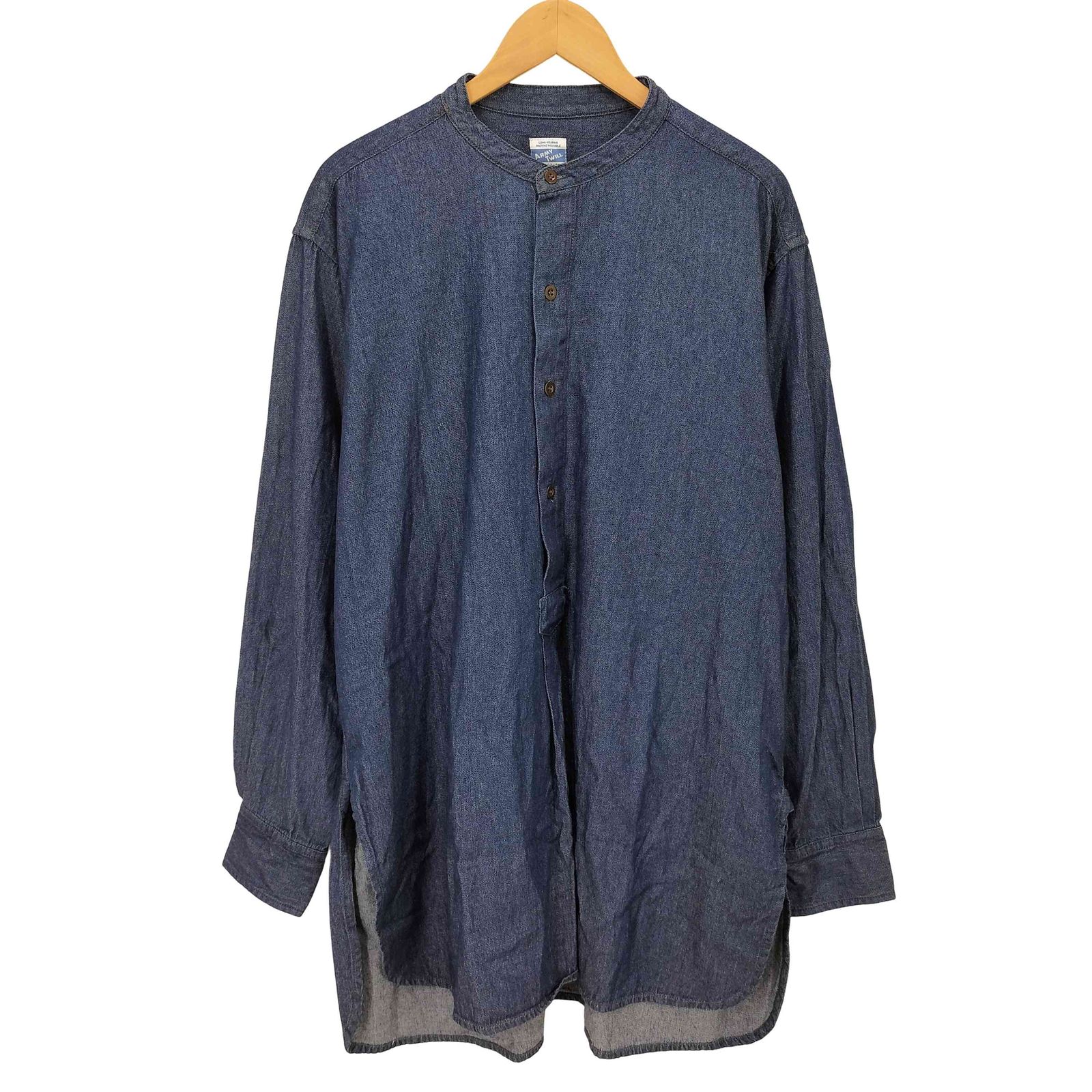 ARMY TWILL カジュアルシャツ レディース アーミーツイル 中古　古着 アーミーツイル ARMY TWILL 23SS 別注 Light Denim Sleeping