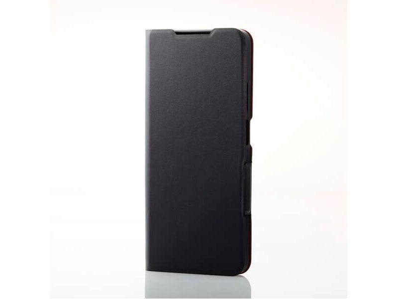 【新品・5営業日で発送】OPPO A3 5G／レザーケース／手帳型／薄型／ブラック(PM-O242PLFUBK)