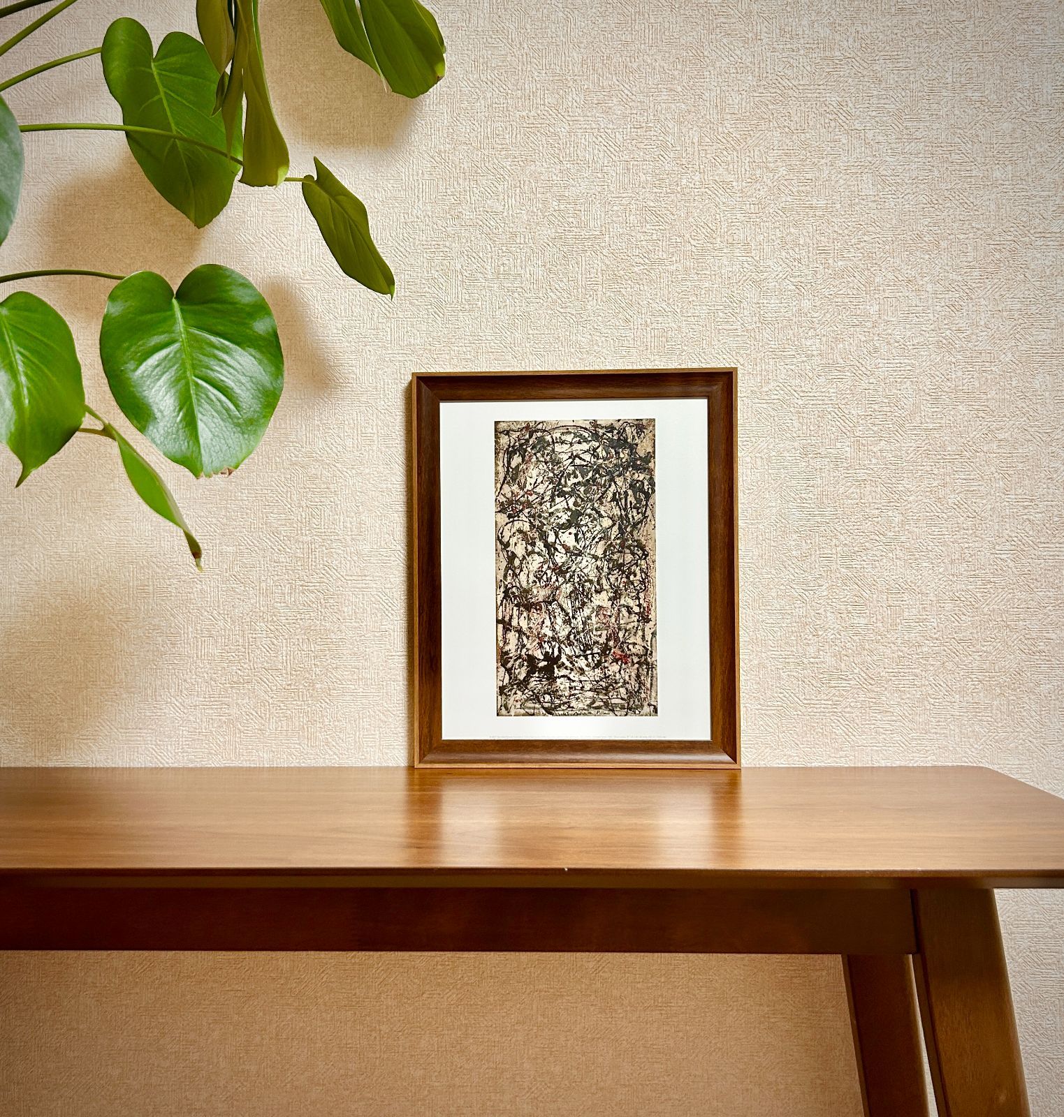 新品☆額縁付アートポスター☆ジャクソンポロック☆Jackson Pollock