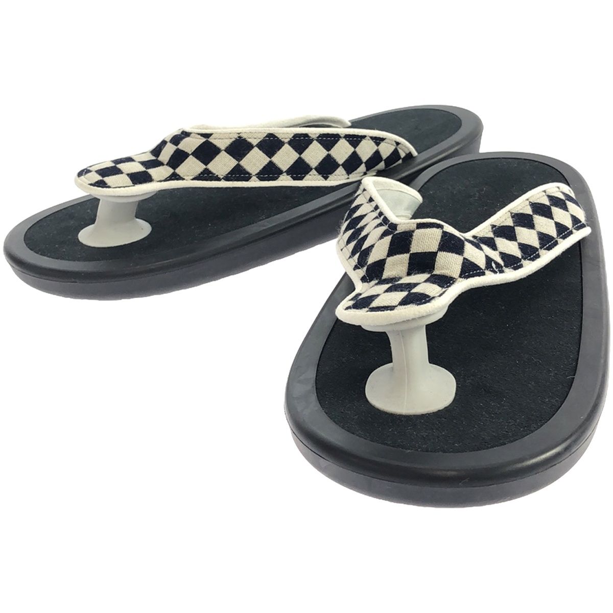 JOJO ジョジョ itten. BEACH SANDAL checkered flag チェッカービーチ 