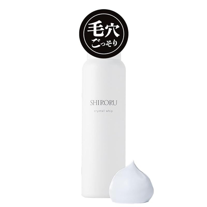 新品未使用】SHIRORU泡洗顔フォーム SHIRORU クリスタルホイップ