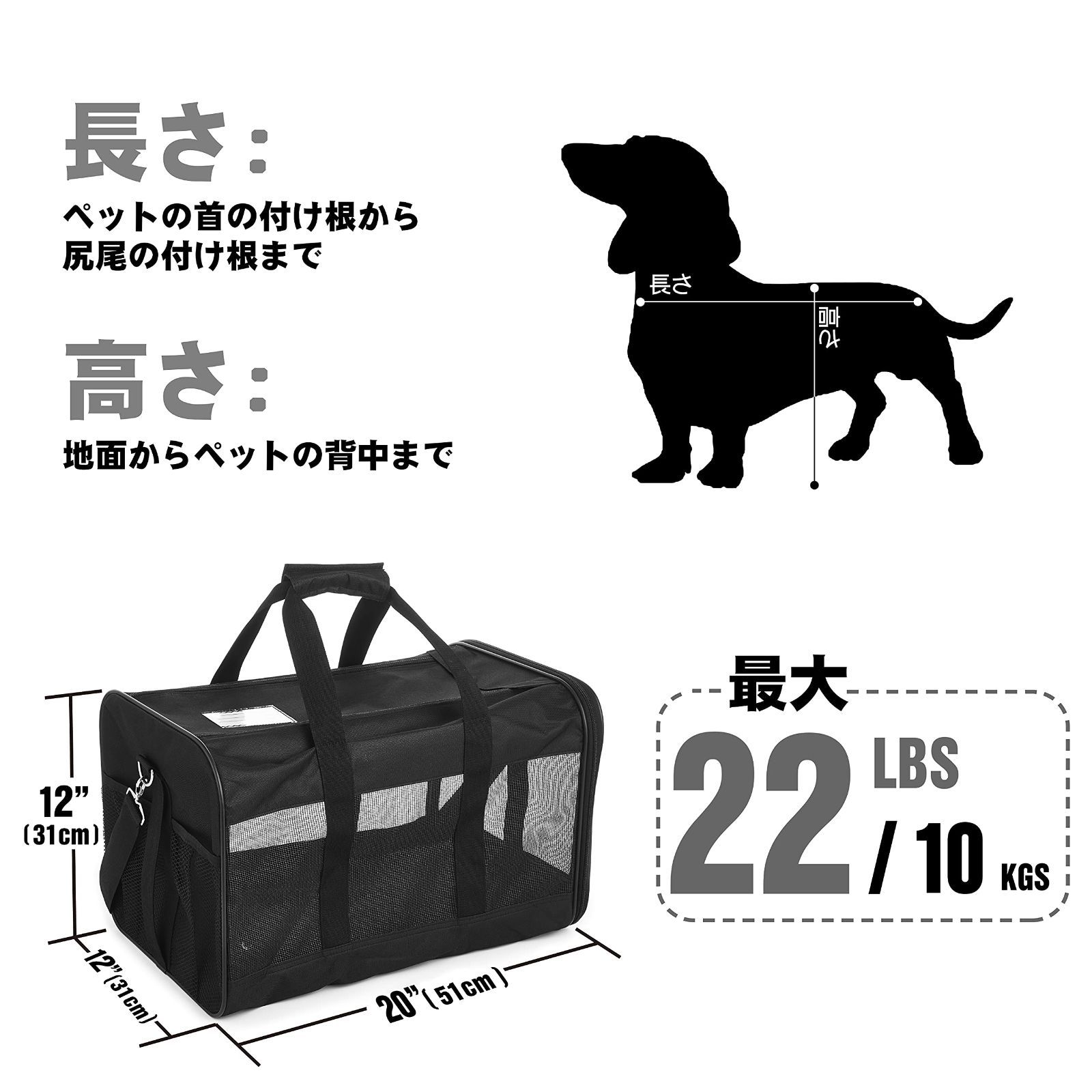 特価商品】HITSLAM 猫 きゃりーケース、猫と小型犬のバックパック