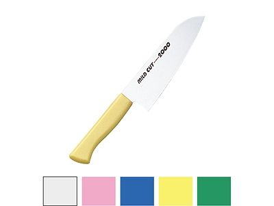 マイルドカット2000抗菌カラー 万能庖丁 グリーン 16cm MCB-G(031754-005)